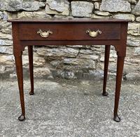 18th Century Georgian Oak Pad Foot Side Table (17 of 17) 18th Century Georgian Oak Pad Foot Side Table (17 of 17)