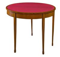 Pair of George III Style Satinwood Card Tables (10 of 15) Pair of George III Style Satinwood Card Tables (10 of 15)