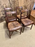 Set of Four Regency Rosewood Chairs with Cross Stretchers (8 of 8) Set of Four Regency Rosewood Chairs with Cross Stretchers (8 of 8)