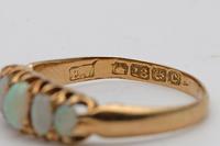 Edwardian 1905, 18ct Gold Opal Five-stone Ring (3 of 3) Edwardian 1905, 18ct Gold Opal Five-stone Ring (3 of 3)