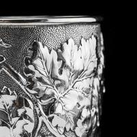 Antique Victorian Solid Silver Beaker / Cup with Superb Naturalistic Grapevine Design - Barnard 1871 (8 of 16) Antique Victorian Solid Silver Beaker / Cup with Superb Naturalistic Grapevine Design - Barnard 1871 (8 of 16)