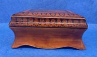 William IV Birch Penwork Jewellery Box (8 of 16) William IV Birch Penwork Jewellery Box (8 of 16)