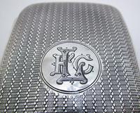 Edwardian 1902 English Antique Solid Sterling Silver Hip Pocket Small Cigarette Case (8 of 10) Edwardian 1902 English Antique Solid Sterling Silver Hip Pocket Small Cigarette Case (8 of 10)