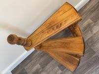 Victorian Style Light Oak Library Spiral Curved Step Ladder Stand (13 of 24) Victorian Style Light Oak Library Spiral Curved Step Ladder Stand (13 of 24)