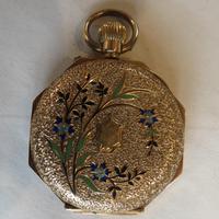 Antique 14ct Gold Cased, Enamel-decorated, Ladies Watch (3 of 12) Antique 14ct Gold Cased, Enamel-decorated, Ladies Watch (3 of 12)