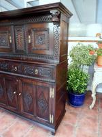 Country Oak Marquetry Inlaid Court Cupboard 1770 (9 of 10) Country Oak Marquetry Inlaid Court Cupboard 1770 (9 of 10)