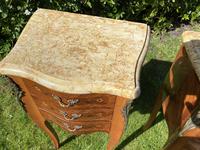 Pair of French Marquetry Bedside Tables (2 of 8) Pair of French Marquetry Bedside Tables (2 of 8)