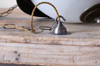Industrial Style Hanging Lights, Brass With Holophane Glass Shades (9 of 16) Industrial Style Hanging Lights, Brass With Holophane Glass Shades (9 of 16)