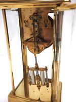 Fine Antique French Table Regulator with Visible Pendulum 8 Day 4 Glass Mantel Clock (8 of 10) Fine Antique French Table Regulator with Visible Pendulum 8 Day 4 Glass Mantel Clock (8 of 10)