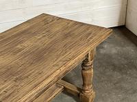 Nice Large Bleached Oak Farmhouse Dining Table With Extensions (13 of 35) Nice Large Bleached Oak Farmhouse Dining Table With Extensions (13 of 35)