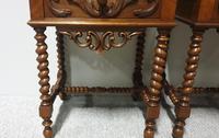 Pair of French Walnut Bedside Lamp Tables (6 of 10) Pair of French Walnut Bedside Lamp Tables (6 of 10)