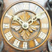Antique Carved Early Cuckoo Clock Weight Driven Visible Pendulum (3 of 14) Antique Carved Early Cuckoo Clock Weight Driven Visible Pendulum (3 of 14)