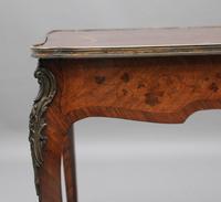 19th Century French Kingwood & Marquetry Centre Table (5 of 6) 19th Century French Kingwood & Marquetry Centre Table (5 of 6)