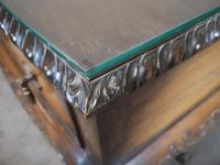 Mahogany Chippendale Style Table with Glass Gallery (9 of 10) Mahogany Chippendale Style Table with Glass Gallery (9 of 10)