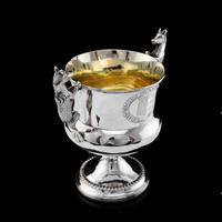 Georgian Solid Silver Cup / Goblet / Trophy with Napoleonic Military interest - Solomon Hougham 1812 (7 of 24) Georgian Solid Silver Cup / Goblet / Trophy with Napoleonic Military interest - Solomon Hougham 1812 (7 of 24)