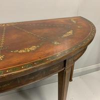 18th Century Decorated Demi-lune Console Table (2 of 11) 18th Century Decorated Demi-lune Console Table (2 of 11)