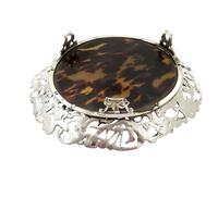 Antique Victorian Sterling Silver & Tortoiseshell Tray / Dish 1888 (7 of 9) Antique Victorian Sterling Silver & Tortoiseshell Tray / Dish 1888 (7 of 9)