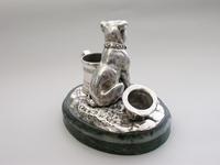 Victorian Novelty Silver Figural Terrier Dog Table Lighter, by James Barclay Hennell, London, 1881 (5 of 17) Victorian Novelty Silver Figural Terrier Dog Table Lighter, by James Barclay Hennell, London, 1881 (5 of 17)