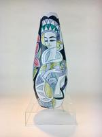 Fabulous Marian Zawadzki for Tilgmans Hand Painted Swedish Ceramic Vase c.1960s (13 of 13) Fabulous Marian Zawadzki for Tilgmans Hand Painted Swedish Ceramic Vase c.1960s (13 of 13)