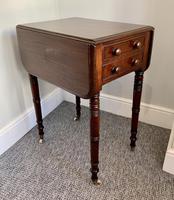 Victorian Mahogany Drop Flap Work Table (13 of 18) Victorian Mahogany Drop Flap Work Table (13 of 18)