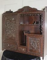 Antique Japanese Carved Wood Tabletop Cabinet c.1900 (3 of 15) Antique Japanese Carved Wood Tabletop Cabinet c.1900 (3 of 15)