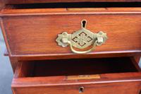 1920s Mahogany Pedestal Desk with Green Leather on Top (3 of 5) 1920s Mahogany Pedestal Desk with Green Leather on Top (3 of 5)