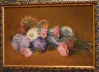 French still life oil painting of flowers (3 of 7) French still life oil painting of flowers (3 of 7)