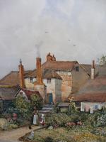 Pair of Watercolours Cottages in Kent Listed Artist Will Anderson (2 of 10) Pair of Watercolours Cottages in Kent Listed Artist Will Anderson (2 of 10)