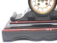 Great French Slate Mantel Clock Drum Case 8 Day Striking Mantle Clock (2 of 11) Great French Slate Mantel Clock Drum Case 8 Day Striking Mantle Clock (2 of 11)