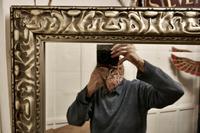 Large 20th Century Arts & Crafts Style Pewter Finish Wall Mirror (5 of 8) Large 20th Century Arts & Crafts Style Pewter Finish Wall Mirror (5 of 8)