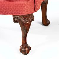 Very Good Pair of Early 20th Century Mahogany Framed Wing Chairs (6 of 6) Very Good Pair of Early 20th Century Mahogany Framed Wing Chairs (6 of 6)