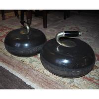 Superb Pair of Scottish Granite Curling Stones (4 of 5) Superb Pair of Scottish Granite Curling Stones (4 of 5)
