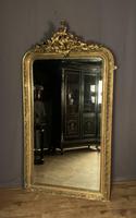 Large French Napoleon III Gilt Wall Mirror (2 of 7) Large French Napoleon III Gilt Wall Mirror (2 of 7)