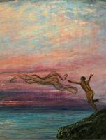 'The Last Throw' Original Signed 1972 Vintage Seascape Oil On Board Painting' (9 of 13) 'The Last Throw' Original Signed 1972 Vintage Seascape Oil On Board Painting' (9 of 13)