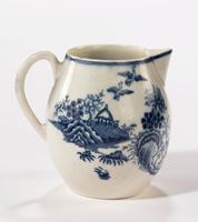18th Century Liverpool Blue & White Printed Jug (5 of 5) 18th Century Liverpool Blue & White Printed Jug (5 of 5)