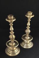 Pair of Victorian Bell Shape Brass Candlesticks (7 of 7) Pair of Victorian Bell Shape Brass Candlesticks (7 of 7)