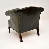 Antique Georgian Style Leather Armchair (9 of 10) Antique Georgian Style Leather Armchair (9 of 10)