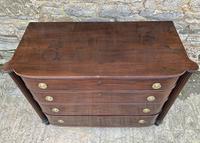 Regency Mahogany Bow Fronted Column Chest of Drawers (8 of 21) Regency Mahogany Bow Fronted Column Chest of Drawers (8 of 21)