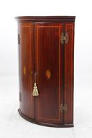 Georgian Mahogany Bow Front Corner Cupboard (2 of 13) Georgian Mahogany Bow Front Corner Cupboard (2 of 13)