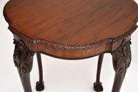Antique Chippendale Style Carved Mahogany Occasional Table (4 of 6) Antique Chippendale Style Carved Mahogany Occasional Table (4 of 6)