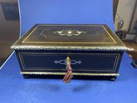 19th Century French Ebonised Fruitwood Jewellery Box (5 of 18) 19th Century French Ebonised Fruitwood Jewellery Box (5 of 18)