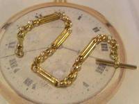 Vintage Pocket Watch Chain 1950s 12ct Gold Plated Large Fancy Link Albert Victorian Revival (4 of 12) Vintage Pocket Watch Chain 1950s 12ct Gold Plated Large Fancy Link Albert Victorian Revival (4 of 12)