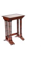 Fine Edwardian Inlaid Mahogany Nest of Quartetto Tables (2 of 6) Fine Edwardian Inlaid Mahogany Nest of Quartetto Tables (2 of 6)