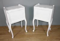 Pair of White Painted Bedside Tables (5 of 9) Pair of White Painted Bedside Tables (5 of 9)