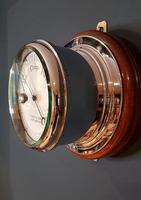 Superb Antique Bulkhead Marine Barometer (5 of 6) Superb Antique Bulkhead Marine Barometer (5 of 6)