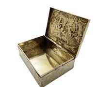 Antique Sterling Silver Trinket Box with Tavern & Fishing Scenes 1909 (10 of 11) Antique Sterling Silver Trinket Box with Tavern & Fishing Scenes 1909 (10 of 11)