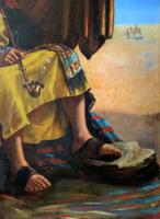 Beautiful Original 19thc Portrait Oil Painting of Smoking Arabian Gentleman (7 of 13) Beautiful Original 19thc Portrait Oil Painting of Smoking Arabian Gentleman (7 of 13)
