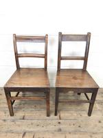 Four 19th Century Oak Back Bar Chairs (8 of 10) Four 19th Century Oak Back Bar Chairs (8 of 10)