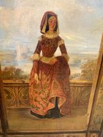 Huge 19th Century French Oil on Canvas Portrait (3 of 10) Huge 19th Century French Oil on Canvas Portrait (3 of 10)