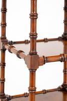 Unusual Walnut Regency Style Whatnot (3 of 9) Unusual Walnut Regency Style Whatnot (3 of 9)